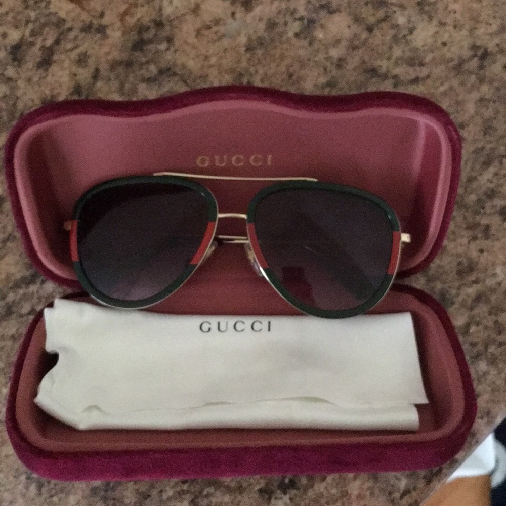 Gucci Aviator Sunglasses